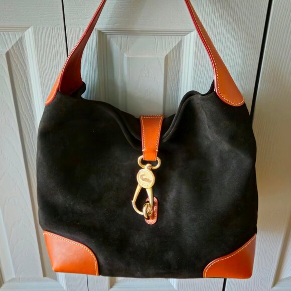 Dooney & Bourke Logo Lock Shoulder Bag - Picture 1 of 12